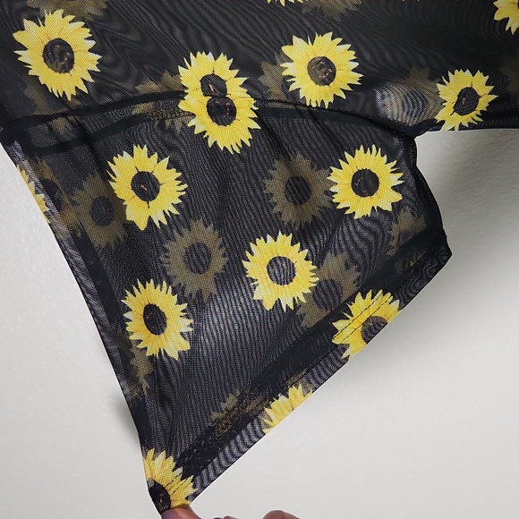 Love Maternity Sunflower Duster Kimono Short Sleeve One Size - Picture 5 of 13